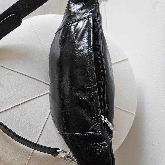 Michael Kors Black Leather Belt Bag - Picture 3 of 4